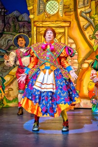 Berwick Kaler makes an excellent panto dame, once more. (Photo by Anthony Robling)