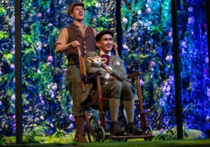 Matthew Durkan and Steven Roberts in The Secret Garden at York Theatre Royal, photograph by Ian Hodgson