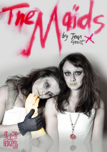Gemma Sharp and Anna Rose James in The Maids.